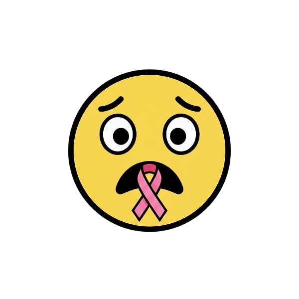 Hushed face and Reminder ribbon