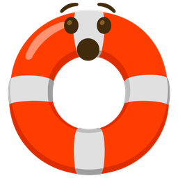 Hushed face and Ring buoy