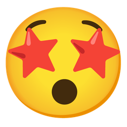 Hushed face and Star-struck