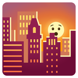 Hushed face and Sunset