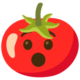 Hushed face and Tomato