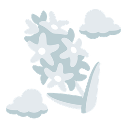hyacinth and cloud
