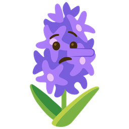 hyacinth and lying face