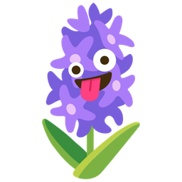 Hyacinth and Zany face