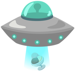 Ice cream and Flying saucer