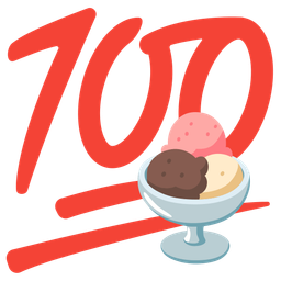 Ice cream and Hundred points