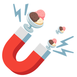 Ice cream and Magnet