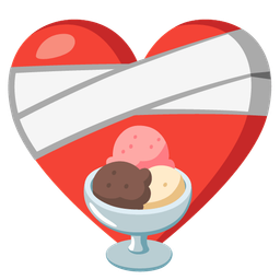 Ice cream and Mending heart