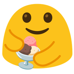 Ice cream and People hugging