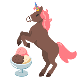 Ice cream and Unicorn
