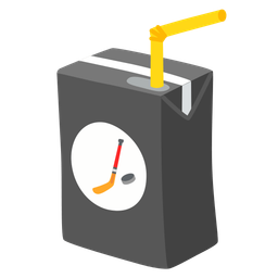 ice hockey and beverage box