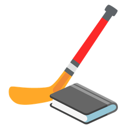 ice hockey and books