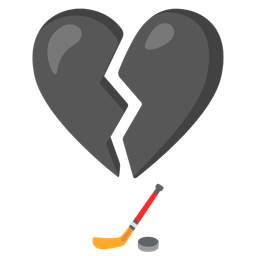 ice hockey and broken heart