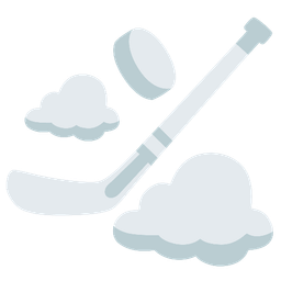 ice hockey and cloud