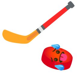 ice hockey and hot face