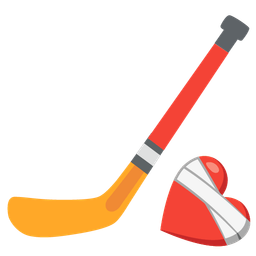 ice hockey and mending heart