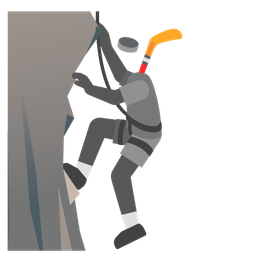 ice hockey and mountain