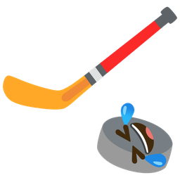 Ice hockey and Rolling on the floor laughing