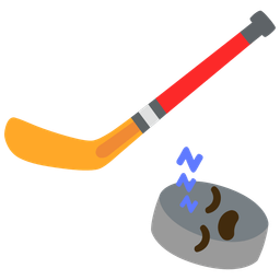 Ice hockey and Sleeping face