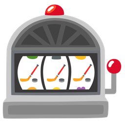 ice hockey and slot machine