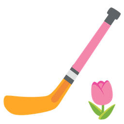 ice hockey and tulip