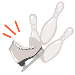 ice skate and bowling