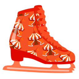 ice skate and circus tent