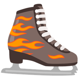 ice skate and fire