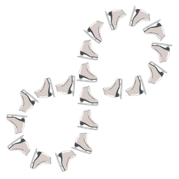 ice skate and infinity