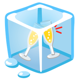 Ice and Clinking glasses