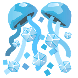 Ice and Confetti ball