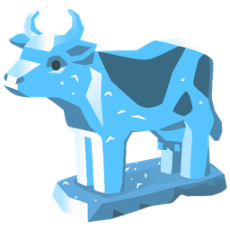 Ice and Cow face