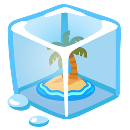 Ice and Desert island