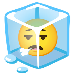 Ice and Face exhaling