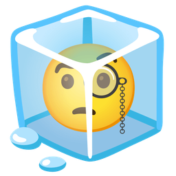 Ice and Face with monocle