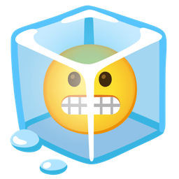 Ice and Grimacing face