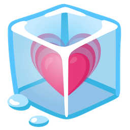 Ice and Growing heart