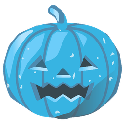 Ice and Jack-o-lantern