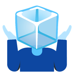 Ice and Person shrugging