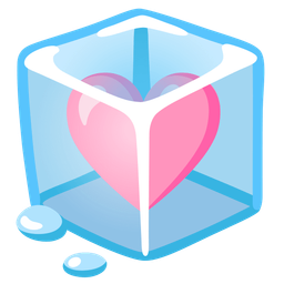 Ice and Pink heart