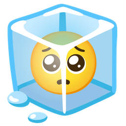 Ice and Pleading face