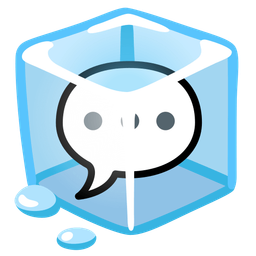 Ice and Speech balloon