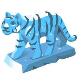 Ice and Tiger face
