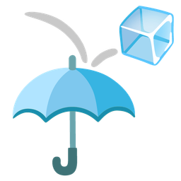 Ice and Umbrella