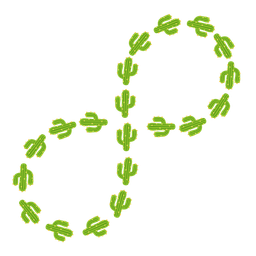 infinity and cactus