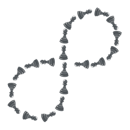 Infinity and Chess pawn