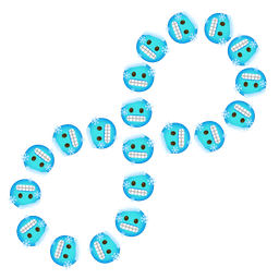 infinity and cold face