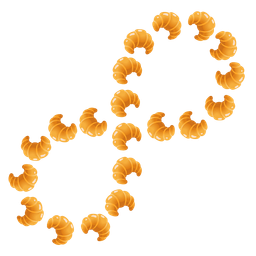 infinity and croissant