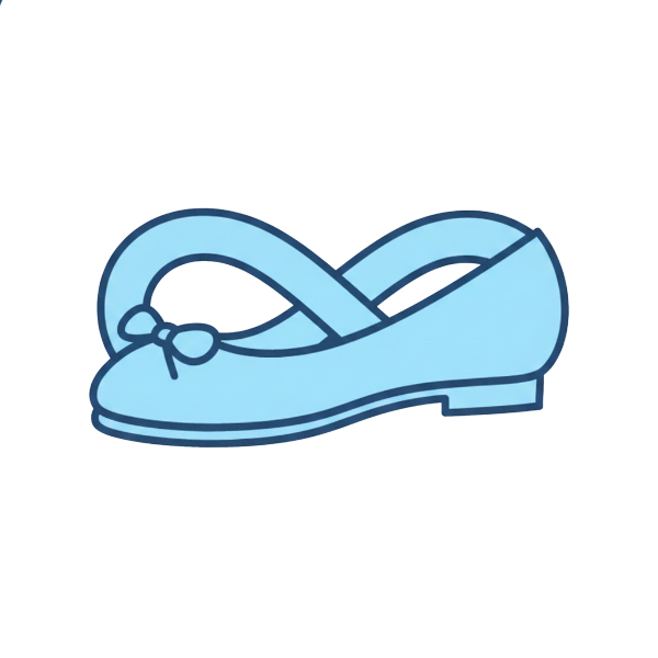 Infinity and Flat shoe