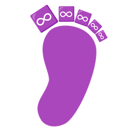 infinity and footprints